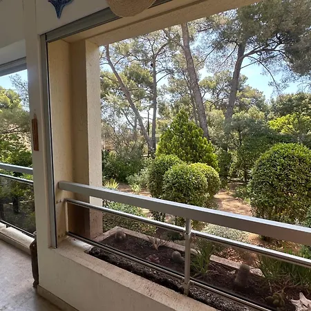 아파트 T2 Cosy - Terrasse Vue Pinede - Clim - Parking Prive *